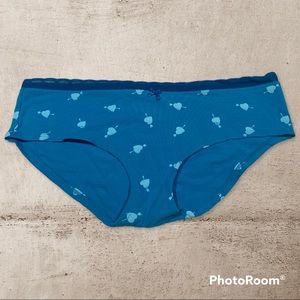 RARE!!! VS PINK Vintage Y2K Extra Low Rise Hipster Panties Size Large